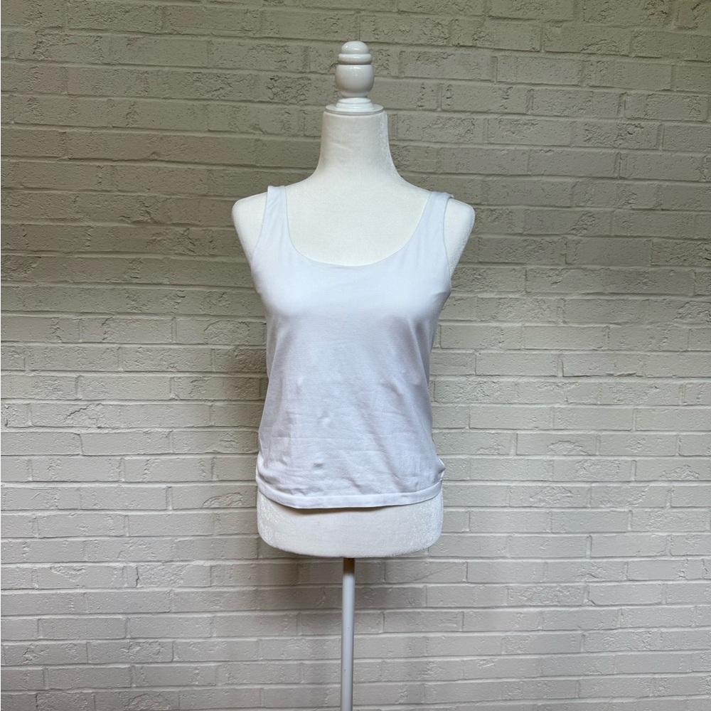 Avec Les Filles Seamless Tank with Built-in Bra